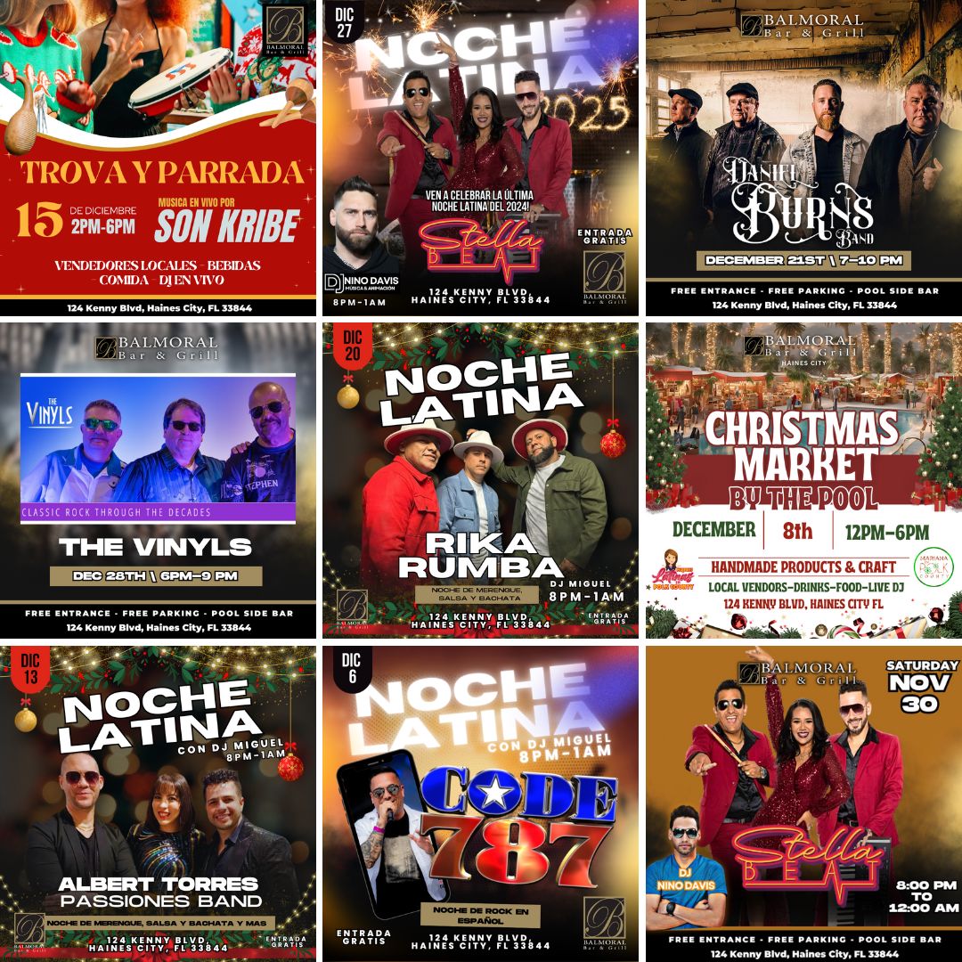 December to Remember at Balmoral Bar & Grill