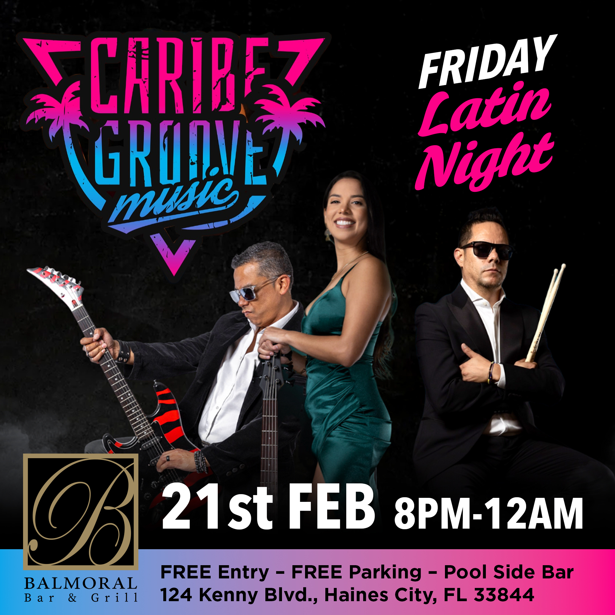 Balmoral Bar & Grill Caribe Groove