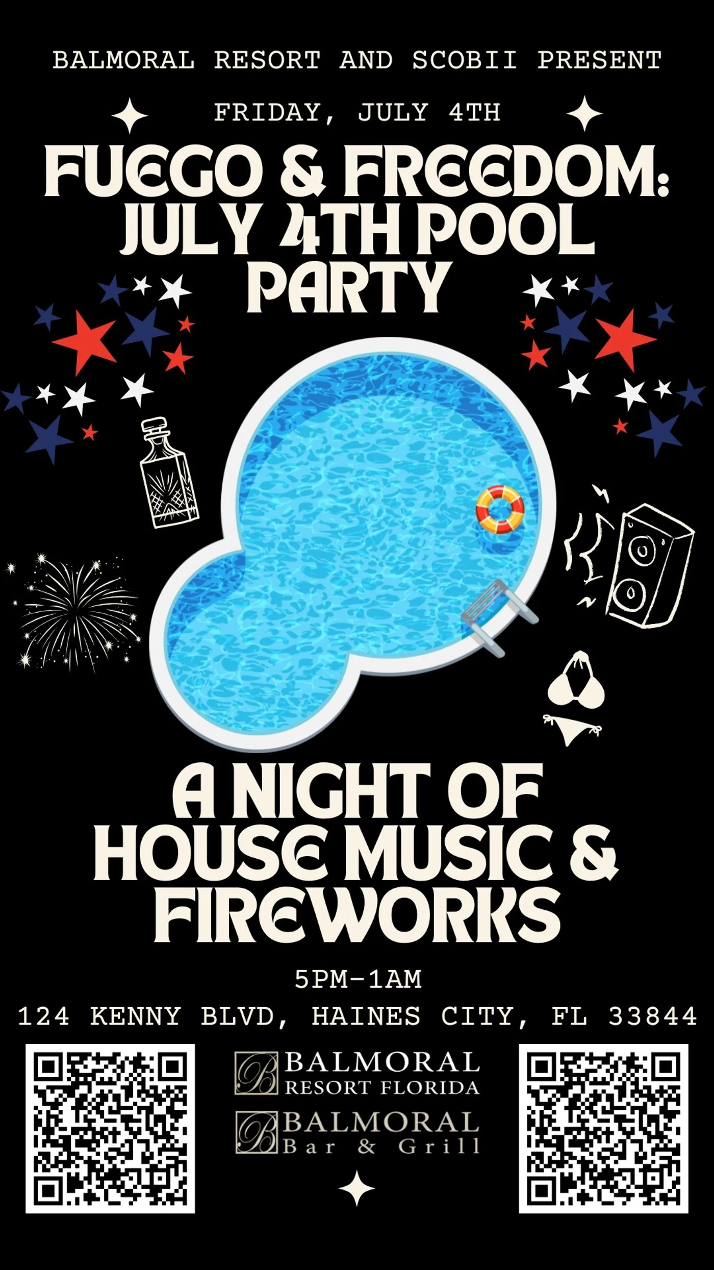 July 4th Pool Party @ Balmoral Resort