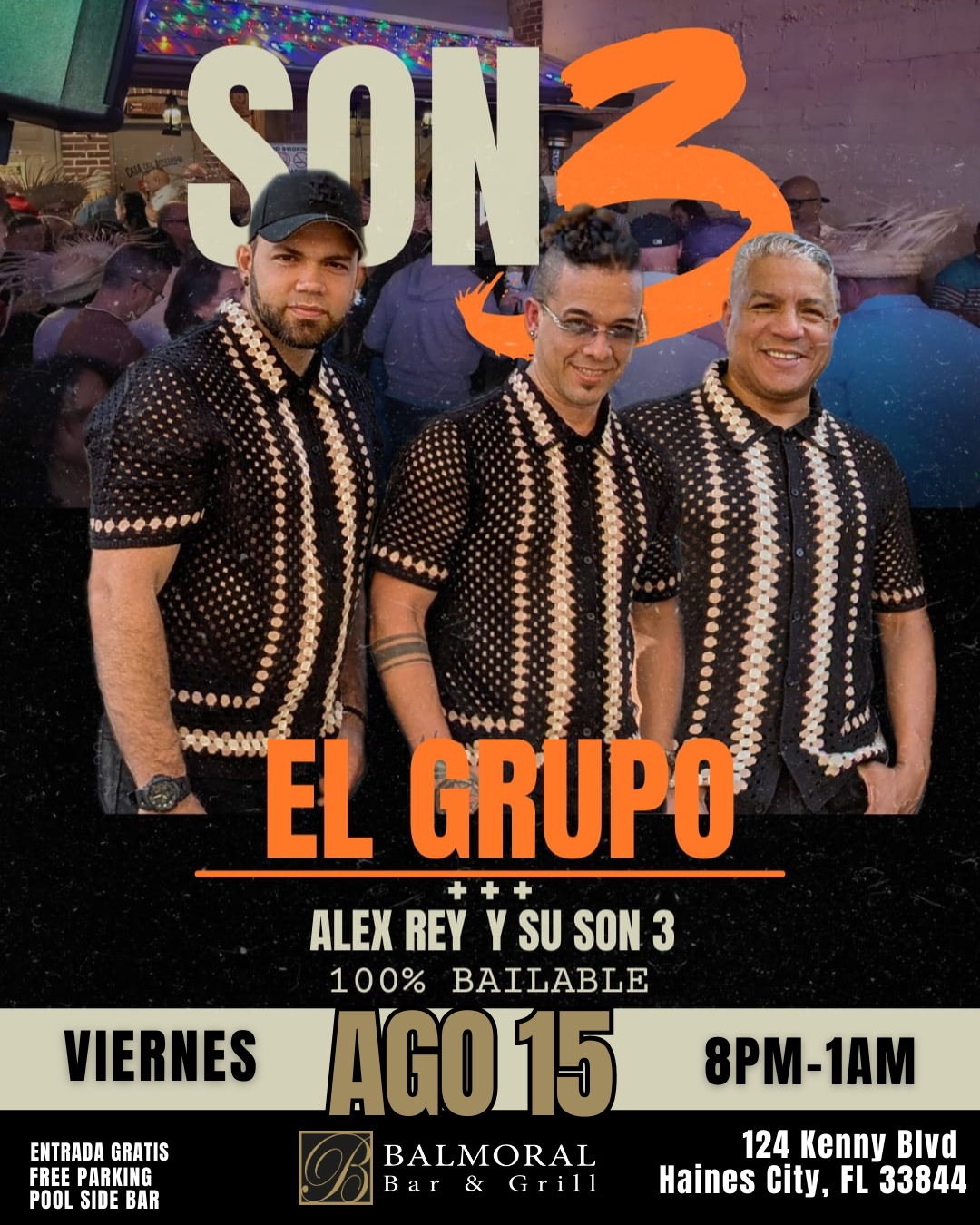 Noches Latinas: Alex Rey Live at Balmoral