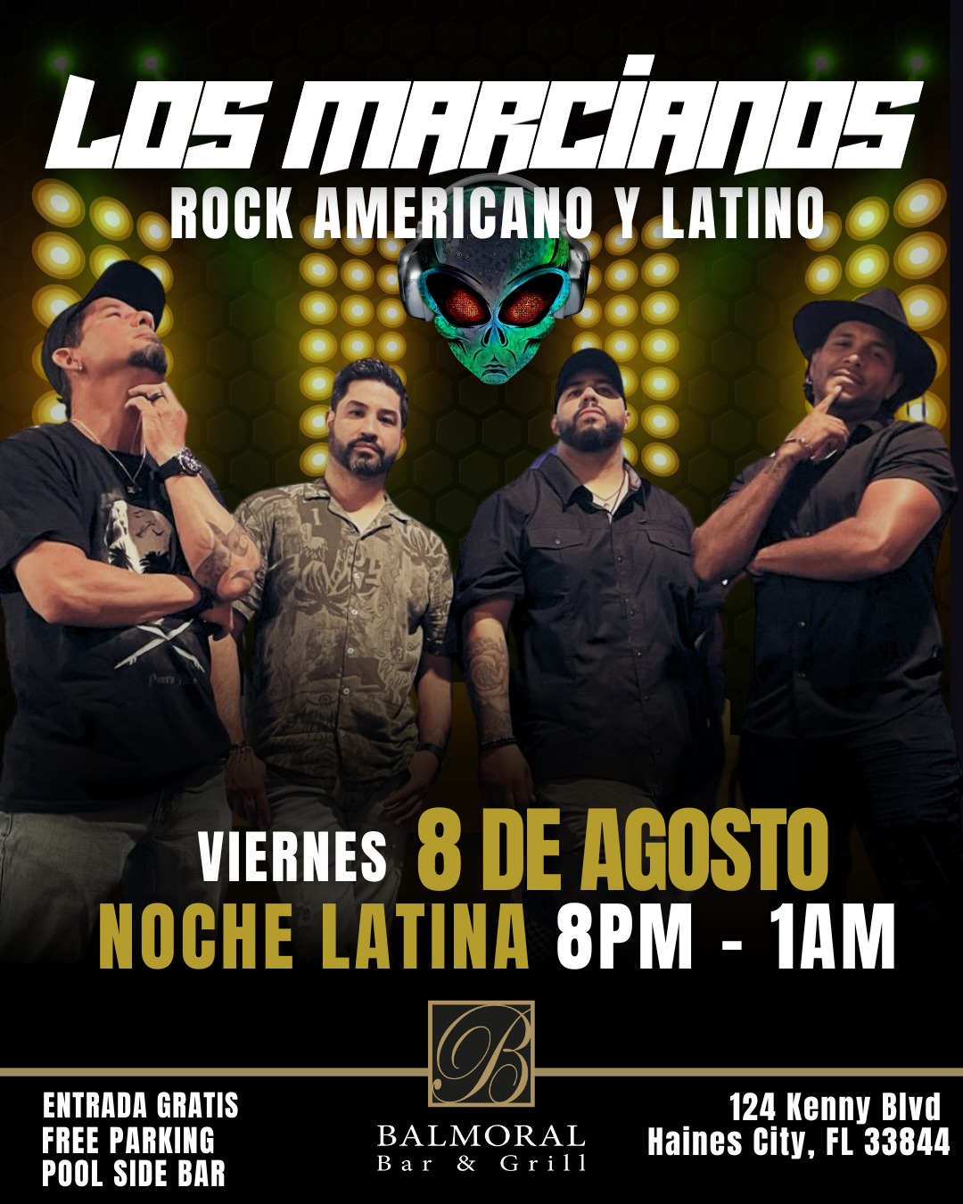 Noches Latinas: Los Marcianos Live at Balmoral